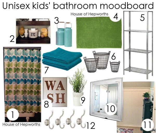 Kids’ bathroom makeover, phase 1: Hanging beadboard and trim