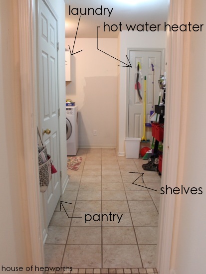 Our plans for the laundry room & a fun addition to the pantry