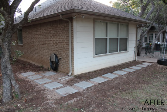 How to lay a paver walkway