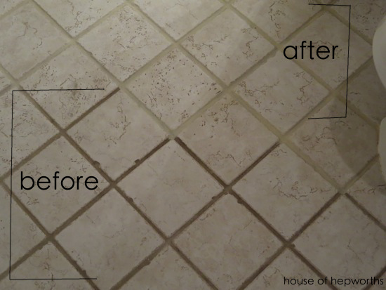 The dirty grout miracle cure