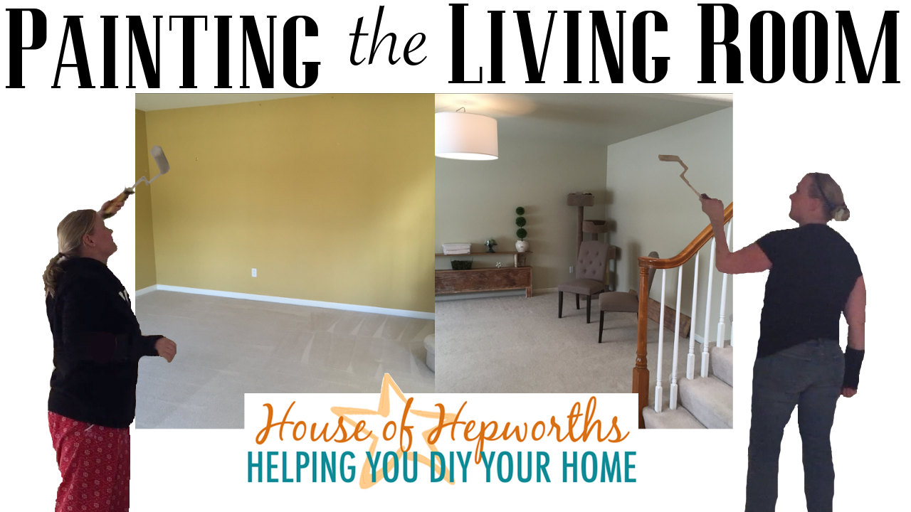 Painting the Formal Living Room – the process