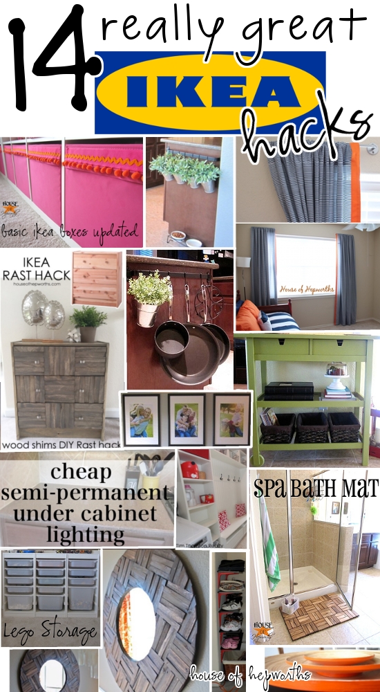 IKEA hacks galore! A roundup of all HOH IKEA hack projects