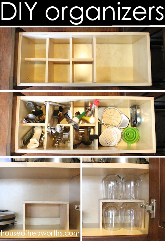 Make your own drawer dividers/organizers