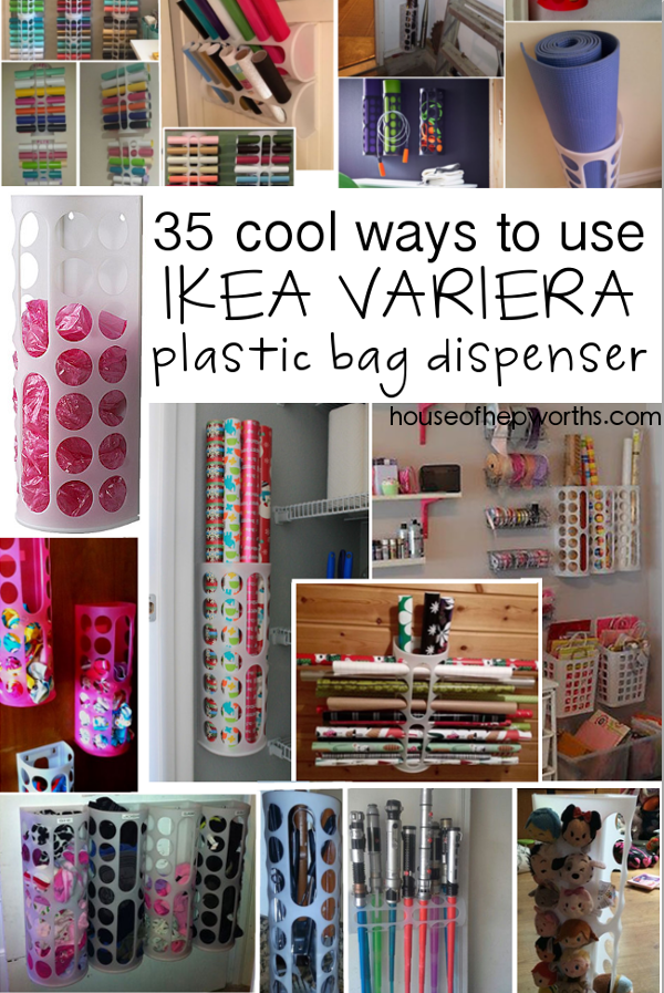 35 uses for IKEA&#39;s VARIERA plastic bag dispenser - House of Hepworths