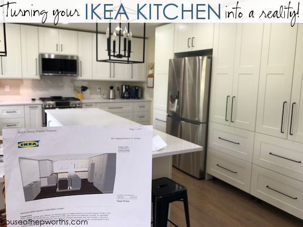 Building your own custom IKEA kitchen || the planning & ordering process