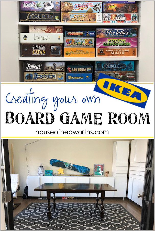 Turning a Formal Living into a BOARD GAME ROOM!